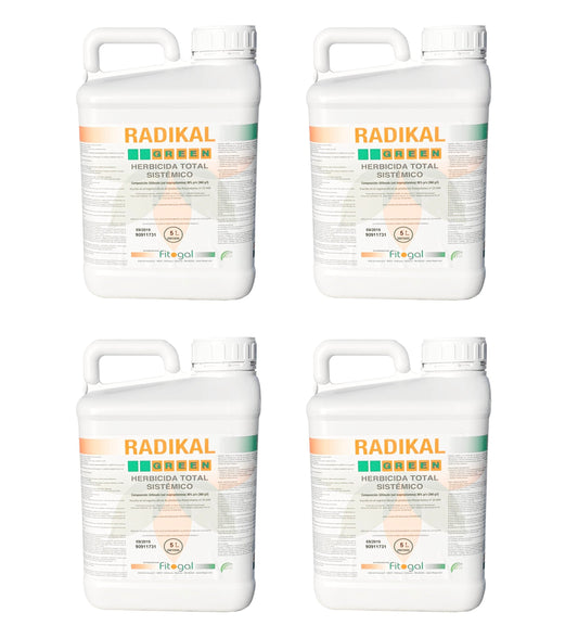 Désherbant Radikal Herbicide 4X5L Glyphosate