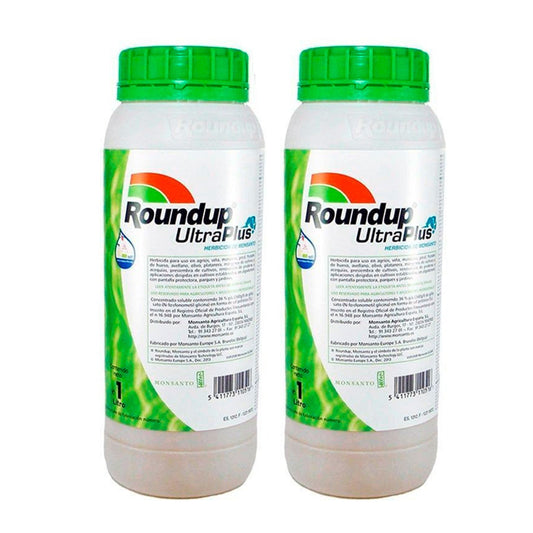 ROUNDUP Ultraplus 2x1L Desherbant Glyphosate